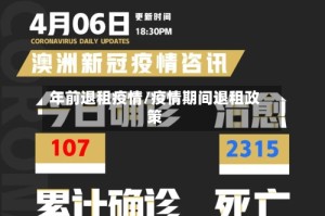 年前退租疫情/疫情期间退租政策