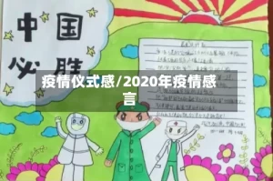 疫情仪式感/2020年疫情感言