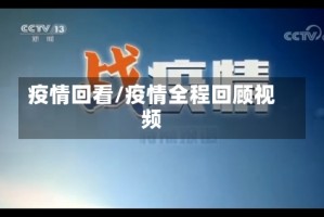 疫情回看/疫情全程回顾视频