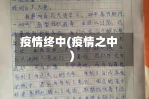 疫情终中(疫情之中)
