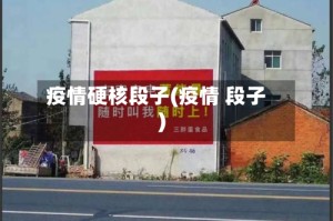 疫情硬核段子(疫情 段子)