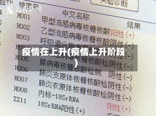 疫情在上升(疫情上升阶段)-第1张图片