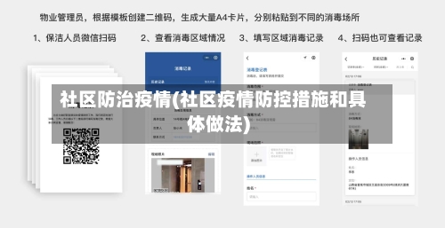 社区防治疫情(社区疫情防控措施和具体做法)-第2张图片