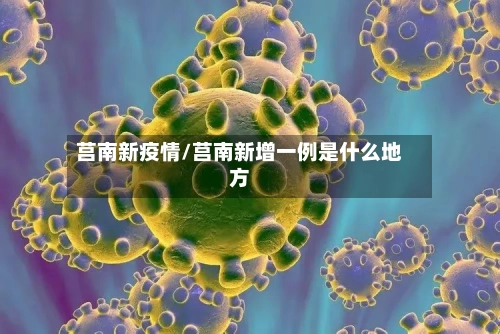 莒南新疫情/莒南新增一例是什么地方-第2张图片