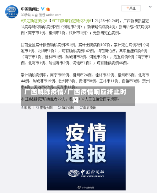 广西解除疫情/广西疫情响应终止时间-第2张图片