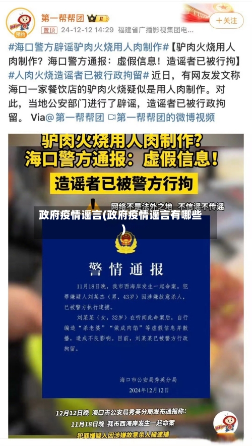 政府疫情谣言(政府疫情谣言有哪些)-第1张图片