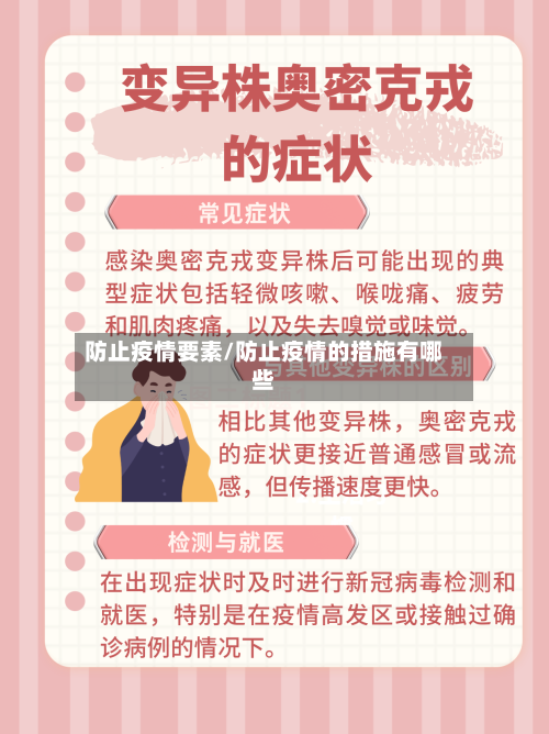防止疫情要素/防止疫情的措施有哪些-第1张图片